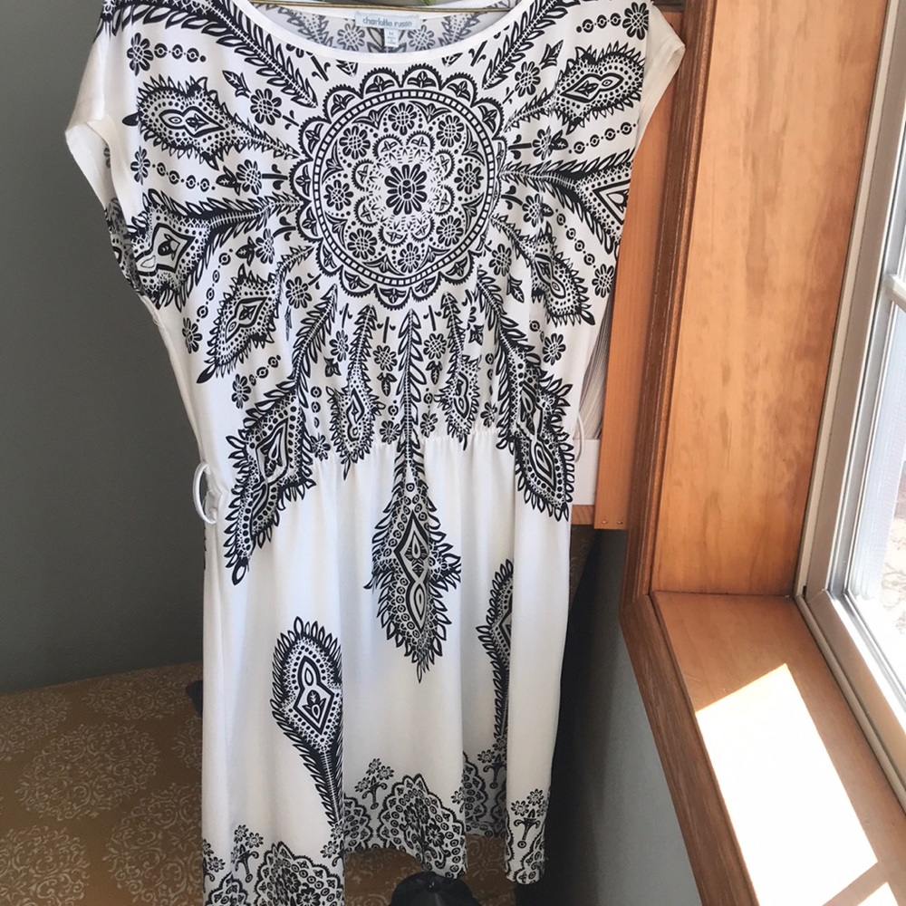 Black and White Charlotte Russe Dress